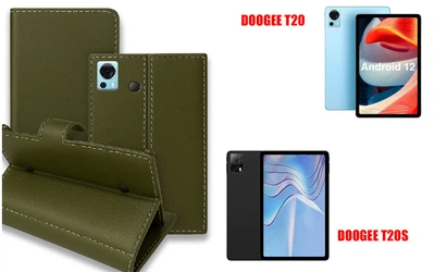 Книга-трансформер Armor для планшета DOOGEE T20, T20S, цвет Olive