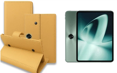 Книга-трансформер Armor для планшета OnePlus Pad, Pad 2, Pad Go, Pad Pro, цвет Gold