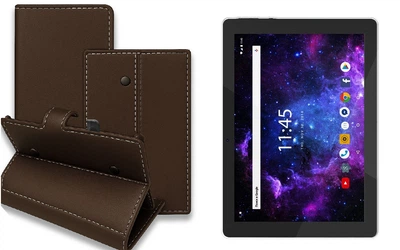Книга-трансформер Armor для планшета Assistant AP-108 Cetus, цвет TM brown