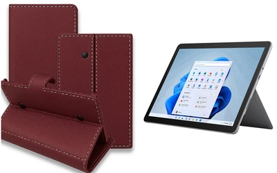 Книга-трансформер Armor для планшета Microsoft Surface Go, Go 2, Go 3, цвет Bordo