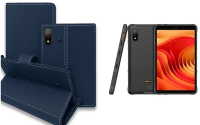 Книга-трансформер Armor для планшета Ulefone Armor Pad Lite, Armor Pad Pro, цвет Blue TM