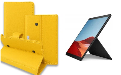 Книга-трансформер Armor для планшета Microsoft Surface Pro X, цвет Yellow
