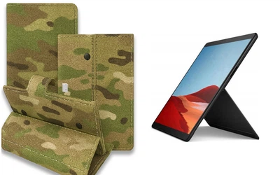 Книга-трансформер Armor для планшета Microsoft Surface Pro X, цвет Multicam