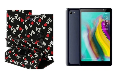 Чехол Spinner360 для планшета Tecno Tab 7 P704a, цвет Love