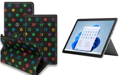 Книга-трансформер Armor для планшета Microsoft Surface Go, Go 2, Go 3, цвет L. black