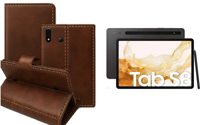 Книга-трансформер Armor для планшета Samsung Galaxy Tab S8 11, цвет Kashtanovyy