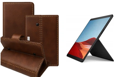 Книга-трансформер Armor для планшета Microsoft Surface Pro X, цвет Kashtanovyy