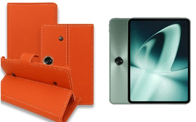 Книга-трансформер Armor для планшета OnePlus Pad, Pad 2, Pad Go, Pad Pro, цвет Orange
