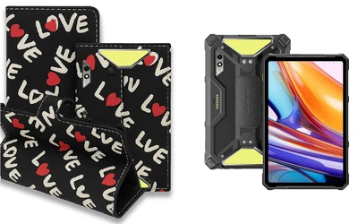 Книга-трансформер Armor для планшета Ulefone Armor Pad 3 Pro, цвет Love