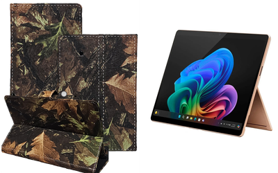 Книга-трансформер Armor для планшета Microsoft Surface Pro 10, Pro 11, Pro 11 X Elite, цвет Klen