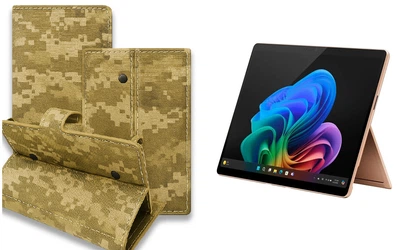 Книга-трансформер Armor для планшета Microsoft Surface Pro 10, Pro 11, Pro 11 X Elite, цвет Pixel
