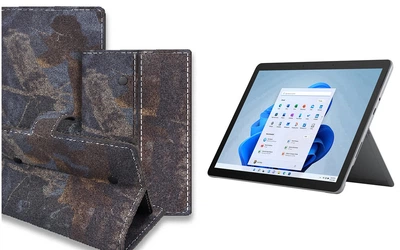 Книга-трансформер Armor для планшета Microsoft Surface Go, Go 2, Go 3, цвет Hrab