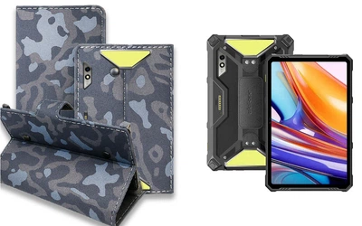 Книга-трансформер Armor для планшета Ulefone Armor Pad 3 Pro, цвет Khaki winter