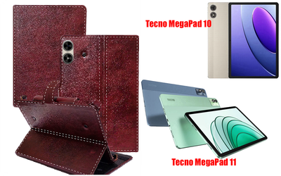 Книга-трансформер Armor для планшета Tecno MegaPad 10, MegaPad 11, цвет Viski