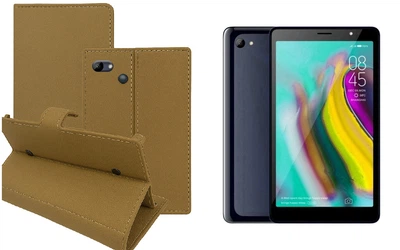 Книга-трансформер Armor для планшета Tecno Tab 7 P704a, цвет Coyote