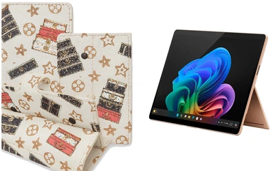 Книга-трансформер Armor для планшета Microsoft Surface Pro 10, Pro 11, Pro 11 X Elite, цвет L. white