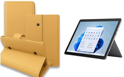 Книга-трансформер Armor для планшета Microsoft Surface Go, Go 2, Go 3, цвет Gold