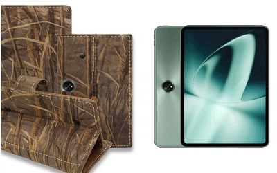 Книга-трансформер Armor для планшета OnePlus Pad, Pad 2, Pad Go, Pad Pro, цвет Kamysh
