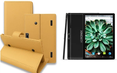 Книга-трансформер Armor для планшета Adronix MT104, цвет Gold