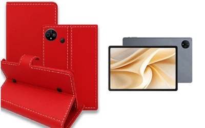 Книга-трансформер Armor для планшета Ulefone Tab A11, Tab A11 Pro, цвет Red