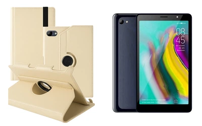 Чехол Spinner360 для планшета Tecno Tab 7 P704a, цвет Cream