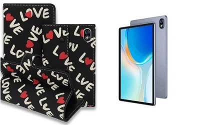 Книга-трансформер Armor для планшета Ulefone Tab W10, цвет Love