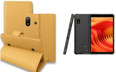 Книга-трансформер Armor для планшета Ulefone Armor Pad Lite, Armor Pad Pro, цвет Gold