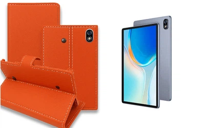 Книга-трансформер Armor для планшета Ulefone Tab W10, цвет Orange
