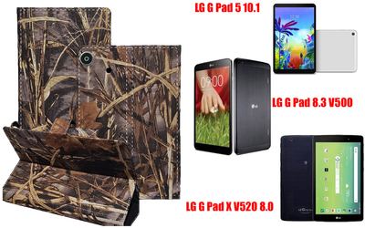 Книжка-трансформер Armor для планшета LG G Pad 5 10.1, Pad 8.3, Pad X 8.0, колір Kamush