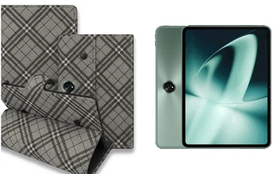 Книга-трансформер Armor для планшета OnePlus Pad, Pad 2, Pad Go, Pad Pro, цвет Kletka
