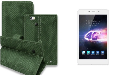 Книга-трансформер Armor для планшета CUBE T8 Ultimate, цвет Green crocodile