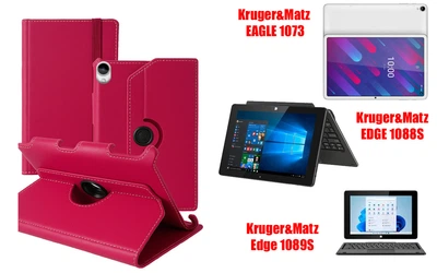 Чехол Spinner360 для планшета Kruger&Matz EAGLE 1073, цвет Malinovyy