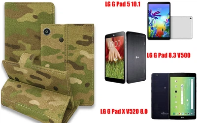 Книжка-трансформер Armor для планшета LG G Pad 5 10.1, Pad 8.3, Pad X 8.0, колір Multicam