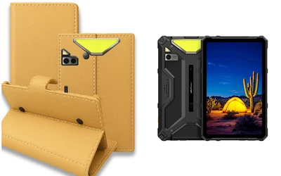 Книга-трансформер Armor для планшета Ulefone Armor Pad 4 Ultra, цвет Gold