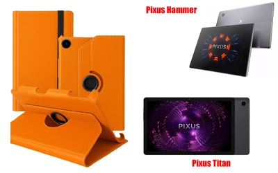 Чехол Spinner360 для планшета Pixus Hammer, цвет Orange