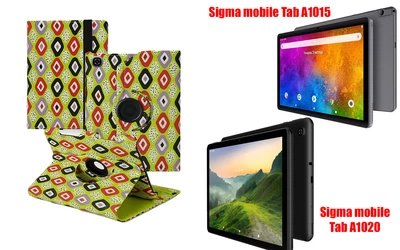 Чехол Spinner360 для планшета Sigma mobile Tab A1015, цвет Kamni