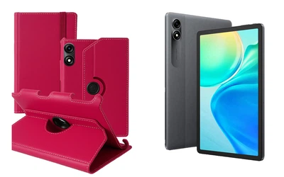 Чехол Spinner360 для планшета Blackview Tab 90, цвет Malinovyy