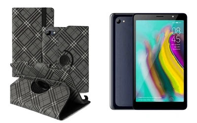 Чехол Spinner360 для планшета Tecno Tab 7 P704a, цвет Kletochka