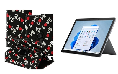 Чехол Spinner360 для планшета Microsoft Surface Go, цвет Love