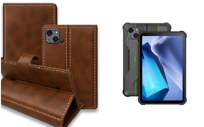 Книга-трансформер Armor для планшета Oukitel RT3, Oukitel RT3 Pro, цвет Yantar