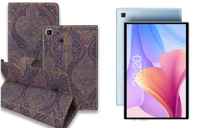 Книга-трансформер Armor для планшета Teclast P20, P20 HD, P20S, цвет Pestryy