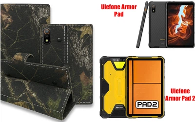 Книга-трансформер Armor для планшета Ulefone Armor Pad, Armor Pad 2, цвет Dybok