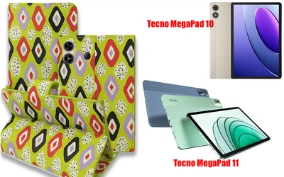 Книга-трансформер Armor для планшета Tecno MegaPad 10, MegaPad 11, цвет Kamni