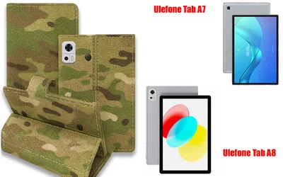 Книга-трансформер Armor для планшета Ulefone Tab A7, Tab A8, цвет Multicam