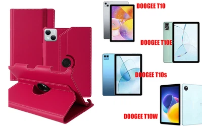 Чехол Spinner360 для планшета DOOGEE T10, цвет Malinovyy