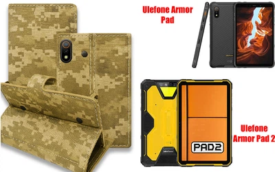 Книга-трансформер Armor для планшета Ulefone Armor Pad, Armor Pad 2, цвет Pixel
