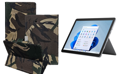 Книга-трансформер Armor для планшета Microsoft Surface Go, Go 2, Go 3, цвет Saxara