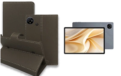 Книга-трансформер Armor для планшета Ulefone Tab A11, Tab A11 Pro, цвет Gray tm