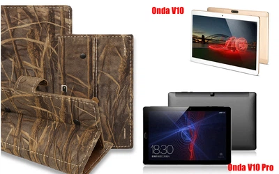 Книга-трансформер Armor для планшета Onda V10, V10 Pro, цвет Kamysh