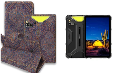Книга-трансформер Armor для планшета Ulefone Armor Pad 4 Ultra, цвет Pestryy